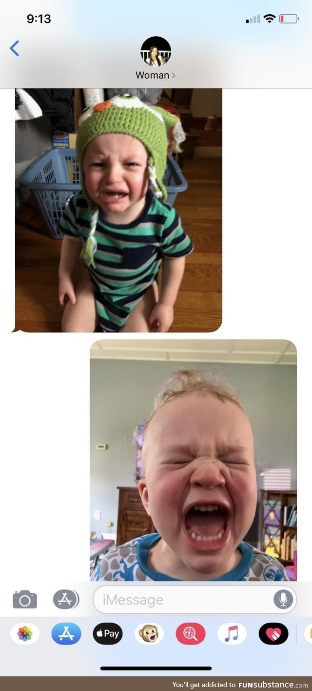 My best friend and I have an almost daily toddler tantrum competition going on