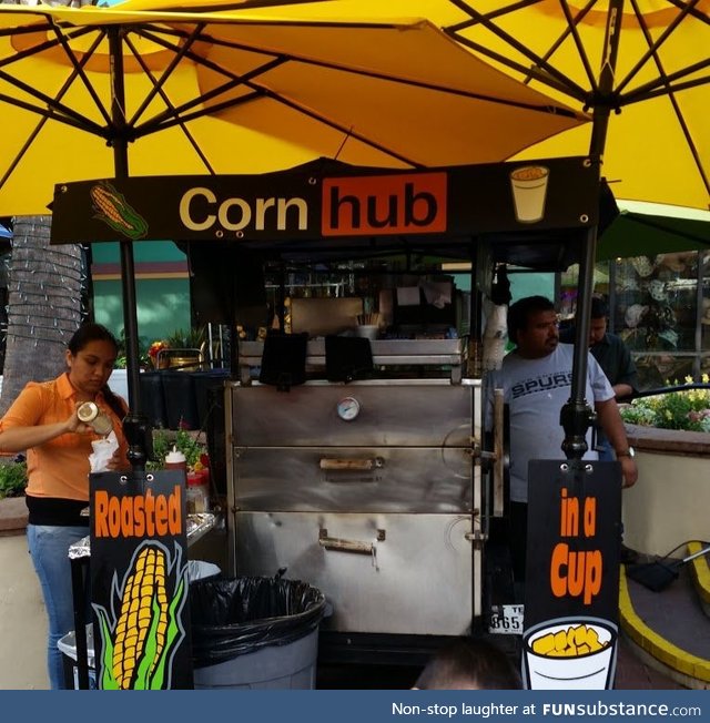 This Mexican Corn stand I found in San Antonio