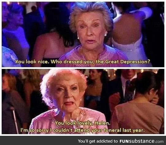 Betty White Can't Help It