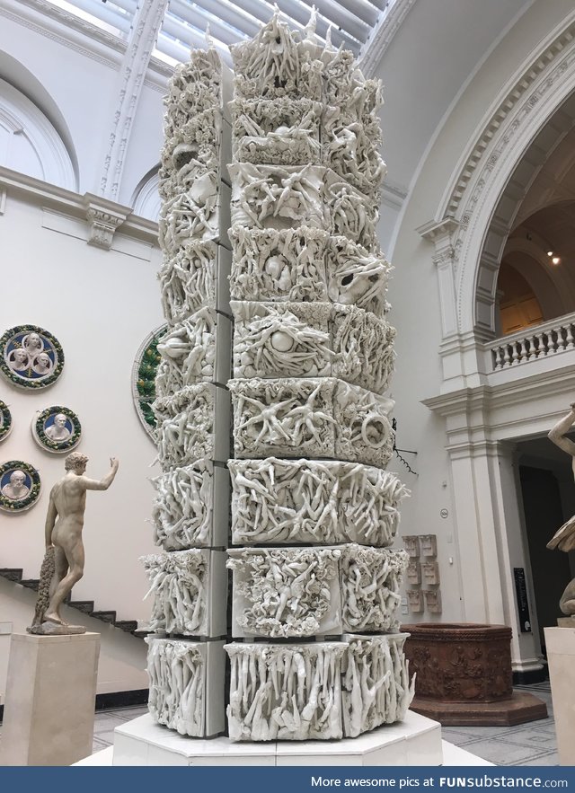The detail on this sculpture