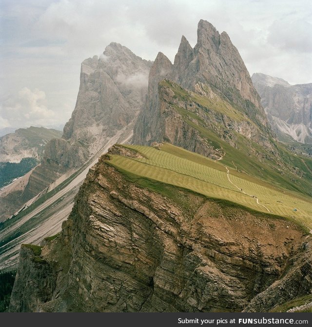 The Dolomites of Italy, straight out of a fantasy world