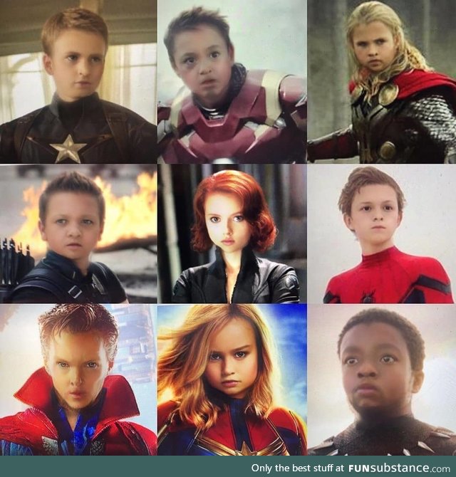 Kids superheroes