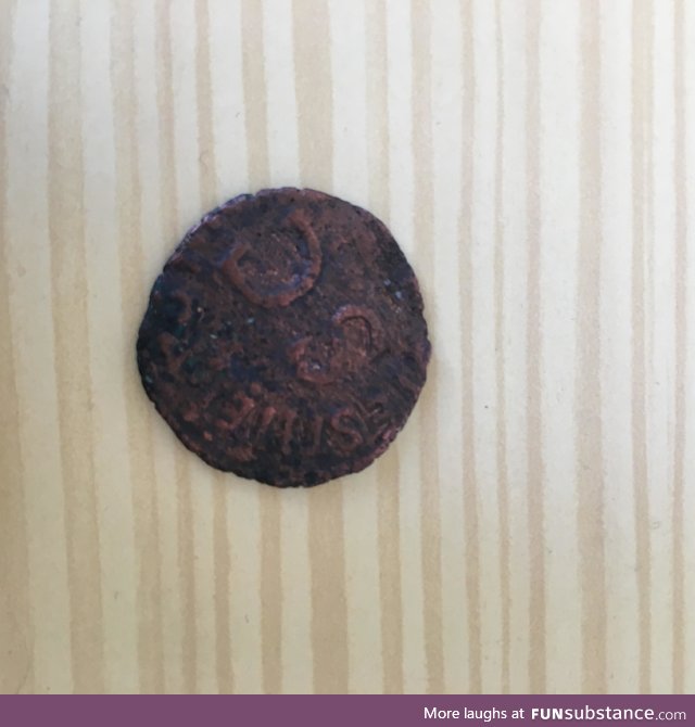 Found what appears to be a coin from ancient Rome in my backyard