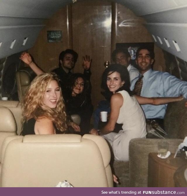 The cast of “Friends” went on a trip to Vegas before the show aired in 1994