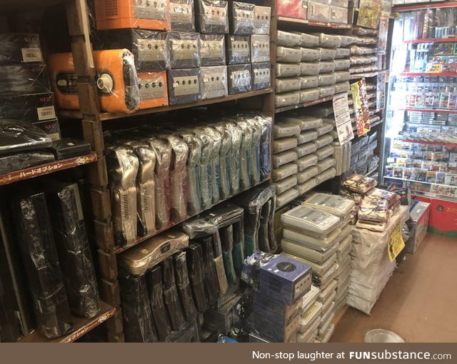 This store in Japan has every game console ever