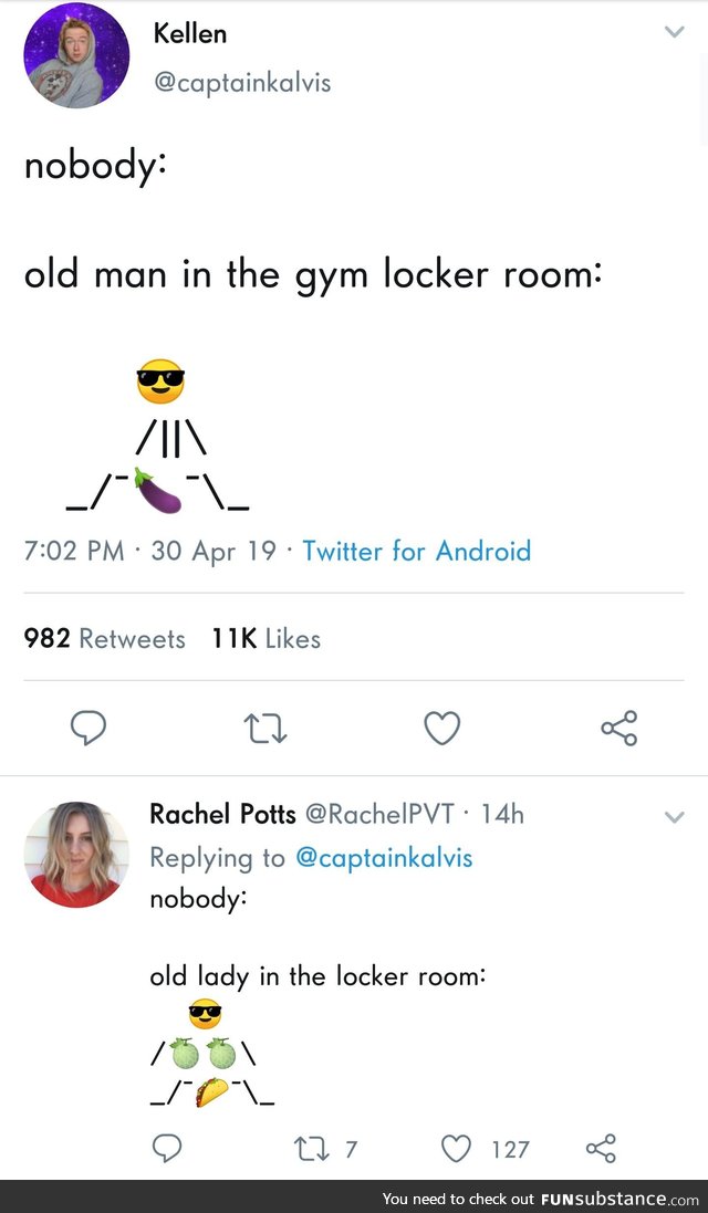 The problem with locker rooms