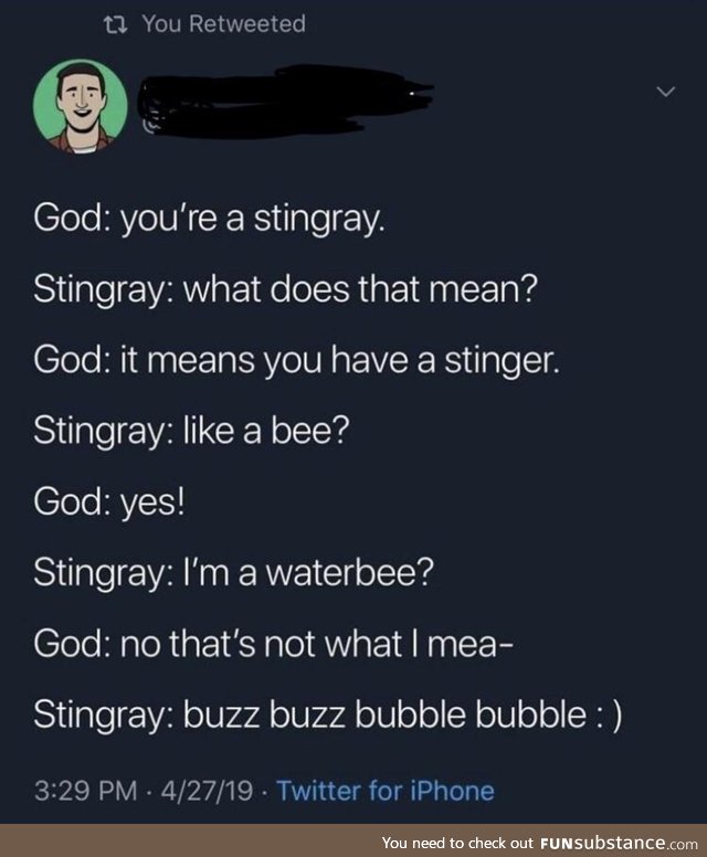 Bubble bubble buzz buzz