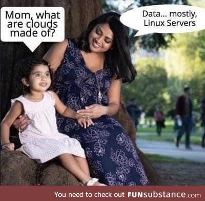 What are clouds made of?