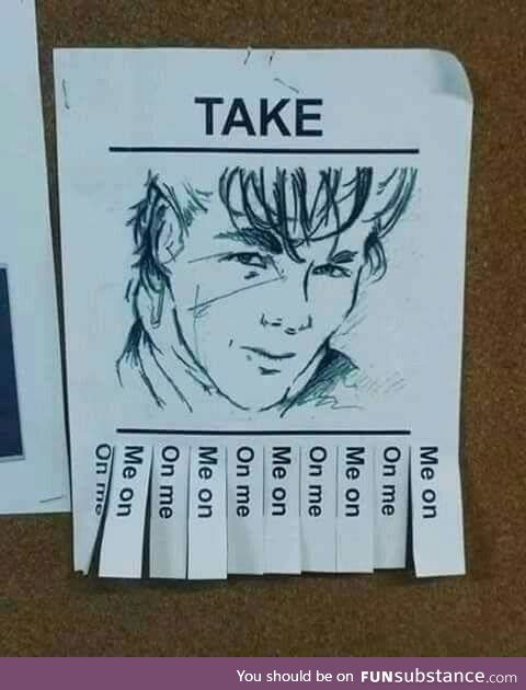 Take one