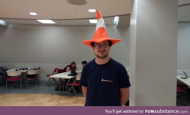 This is Jean-Baptiste Kempf, the creator of the VLC media player, he refused tens of