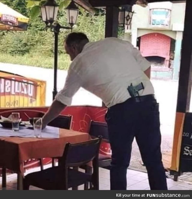 In Croatia the waiter is always right, not the customer
