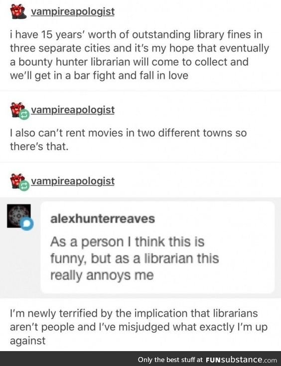 Librarians use arcane magic