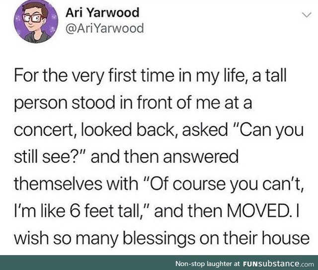 Tall people can be self-aware too