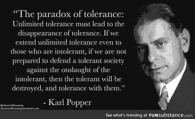 Paradox of Tolerance