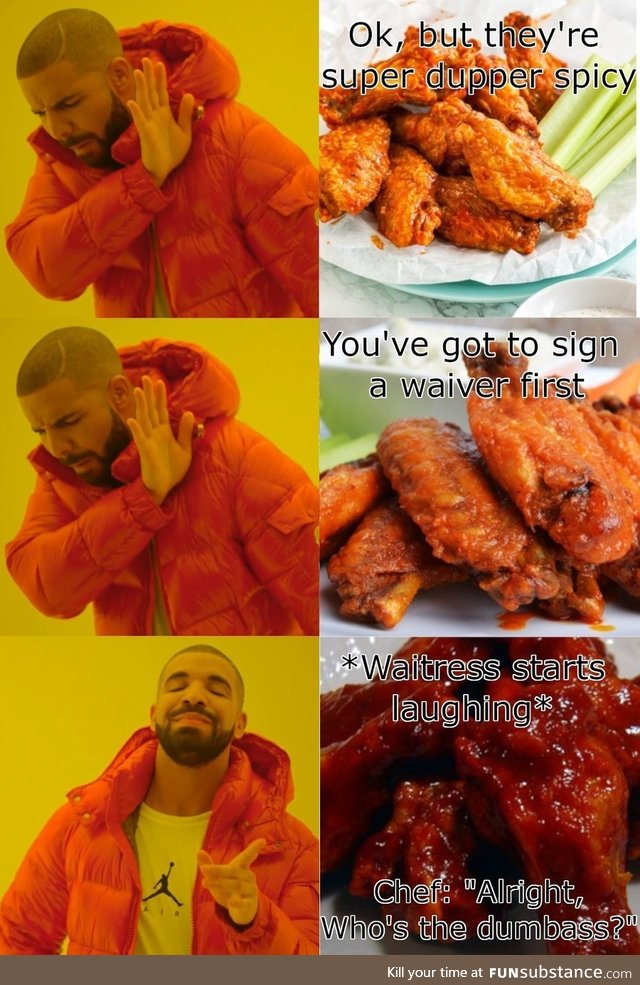 How to find hot wings