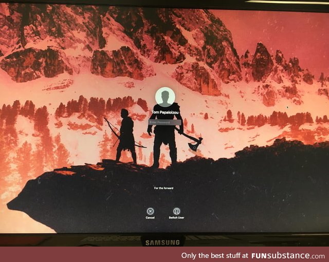 This accidentally perfect screensaver