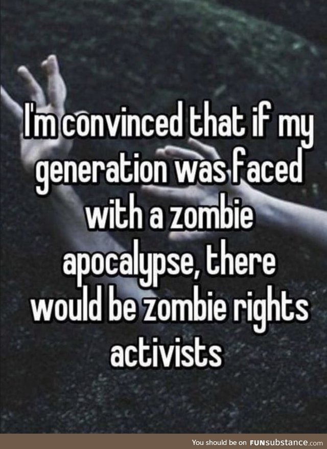 PETA zombie activists?