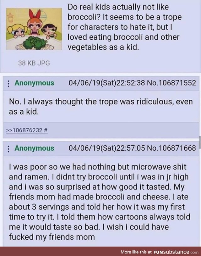 Anon eats healthy