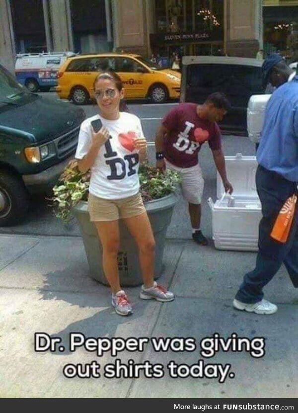 I like Dr. Pepper