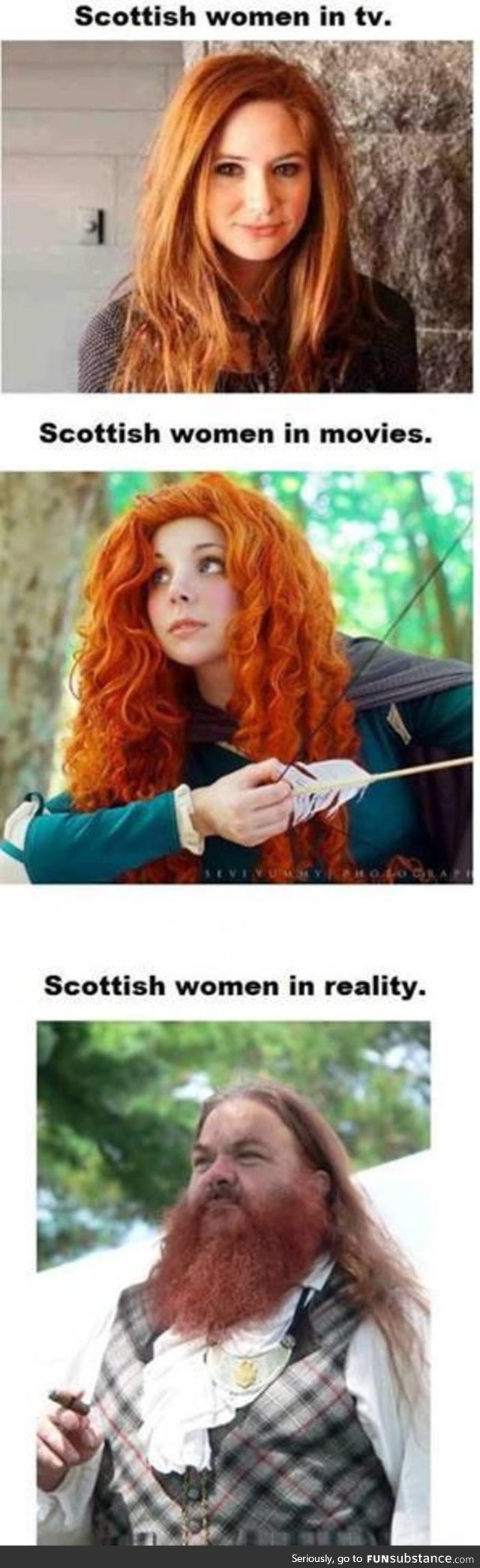 So Scots ARE irl dwarves after all. I knew it
