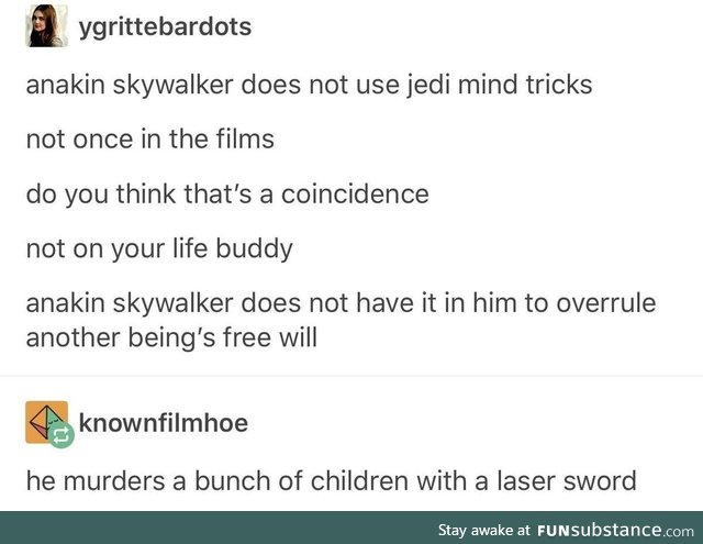 Jedi mind trickery