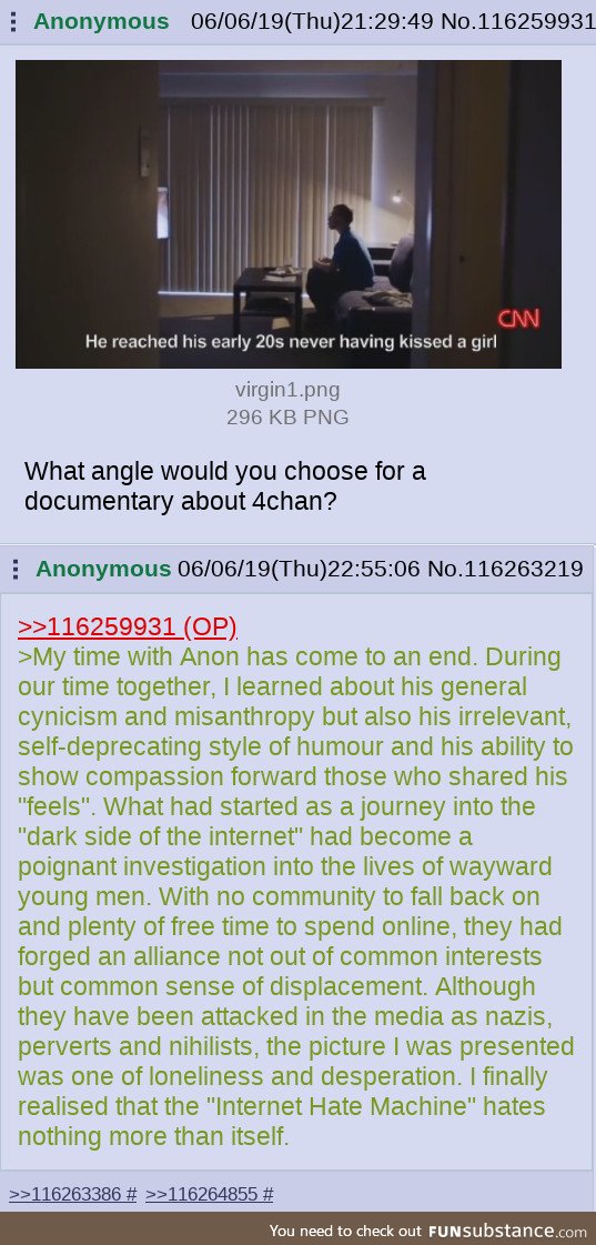Anon completes his 4chan documentary