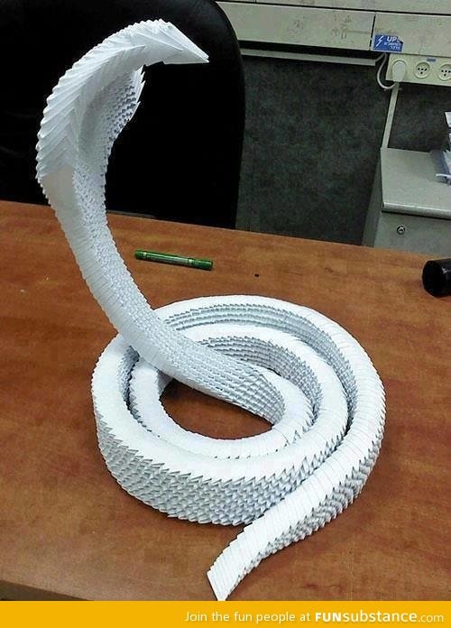 Paper cobra