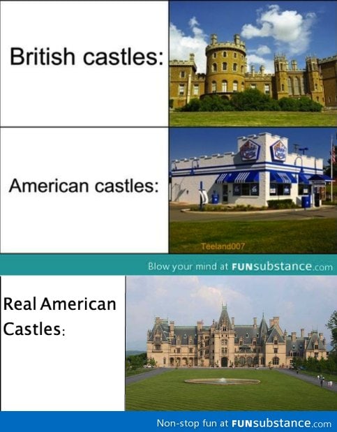 British vs American Castles *fixed*