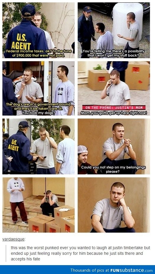 Justin Timberlake pranked