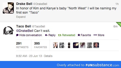 I will be waiting for this to happen, Drake Bell