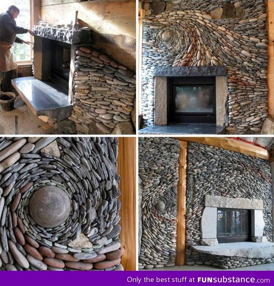 Awesome fireplace design