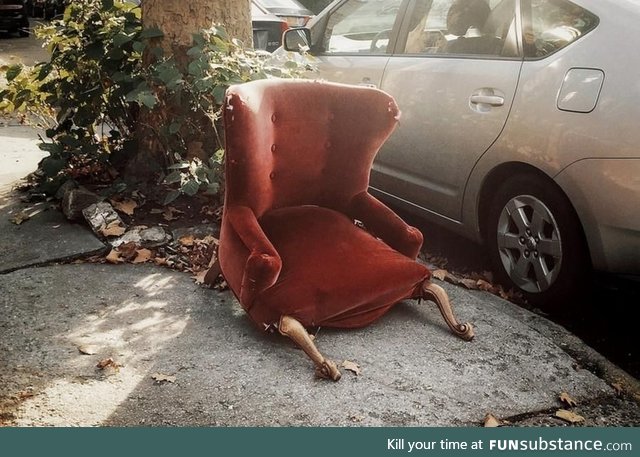 This Chair Can't Take It Anymore