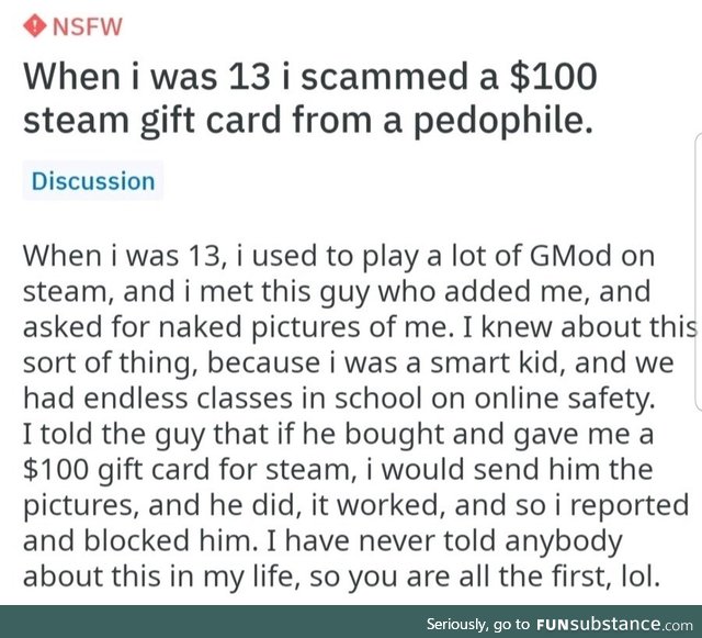 Good scam