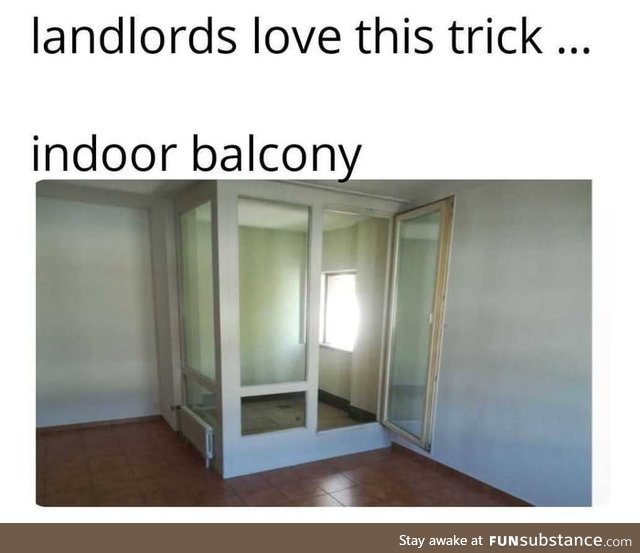 Balcony? That will be + 1000 euros