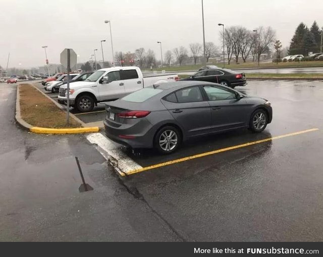 The winner of bad parking of 2019
