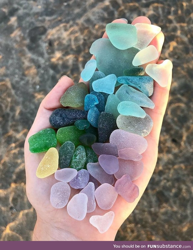 Sea glass,looks like candy