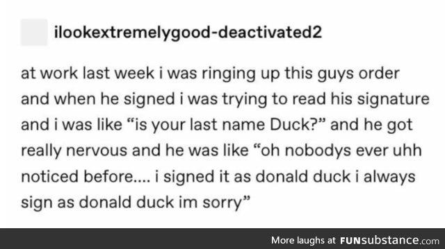 The payroll adventures of Donald the Duck