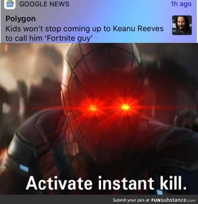 Activate instant kill