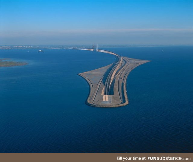 Sweden wanted a bridge, Denmark wanted a tunnel, they compromised