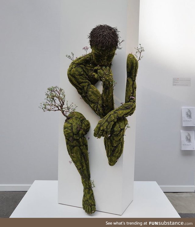 Plant Sculptures by French artist &Eacute;Meric Chantier