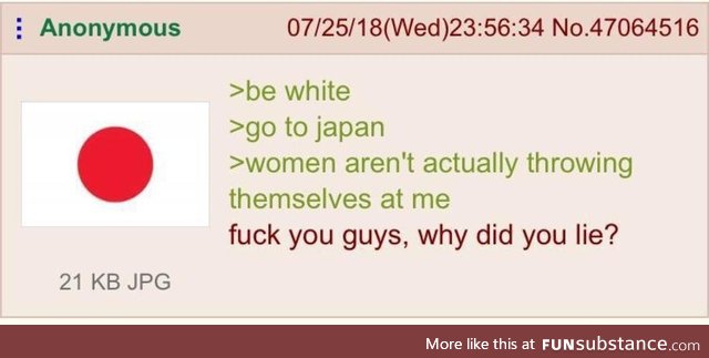 Anon goes to Japan