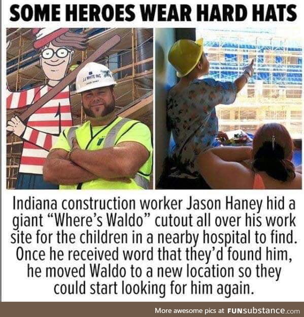 He's a hero