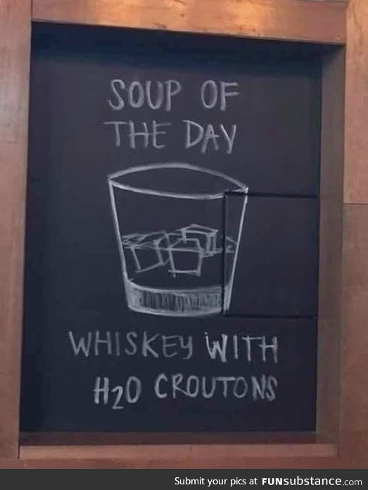 Soup of the day !