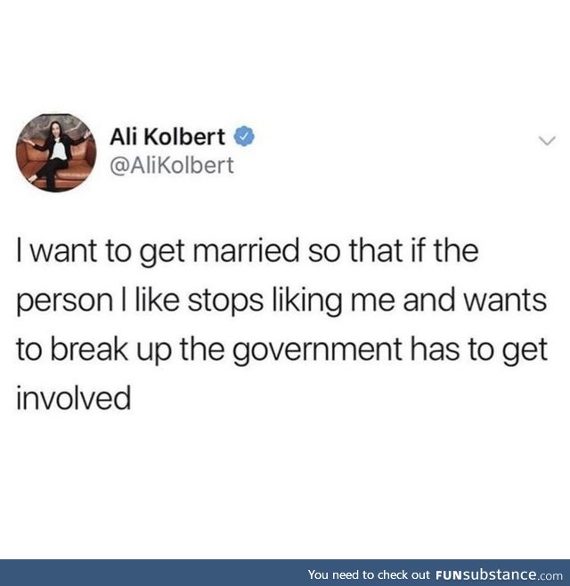 Marriage is quite an interesting concept