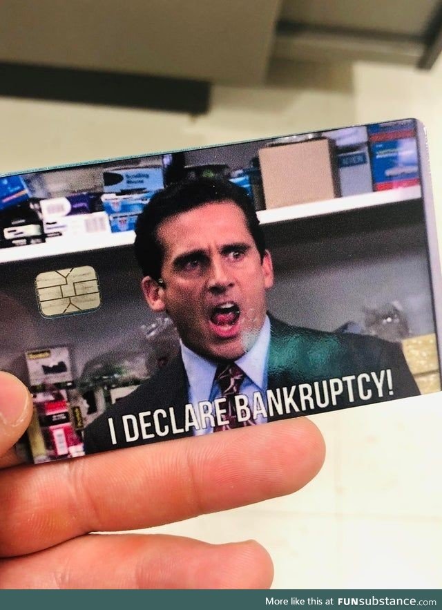 Thought you guys would appreciate my new credit card cover