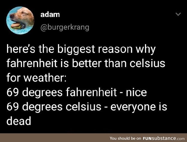 Fahrenheit vs Celsius