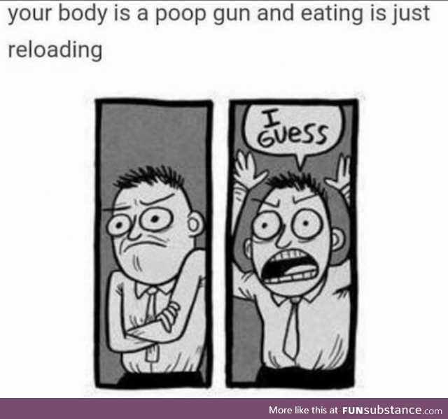 Poop gun