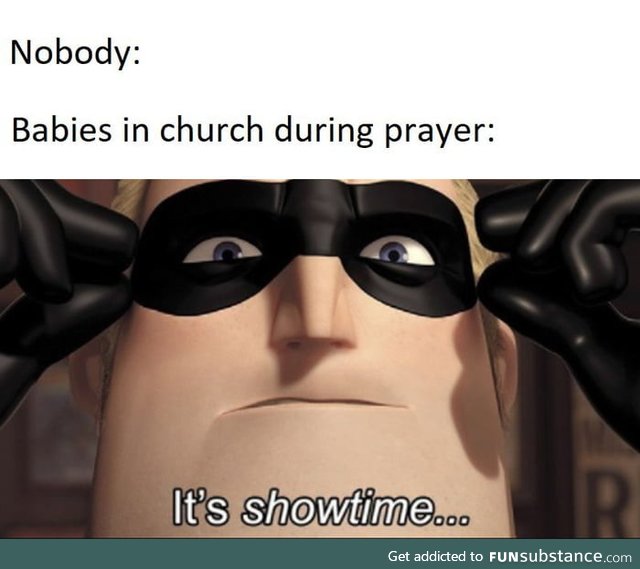 Christian stuff ( Why would you bring your infant to church? )