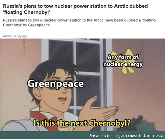 Nuclear power is evil
