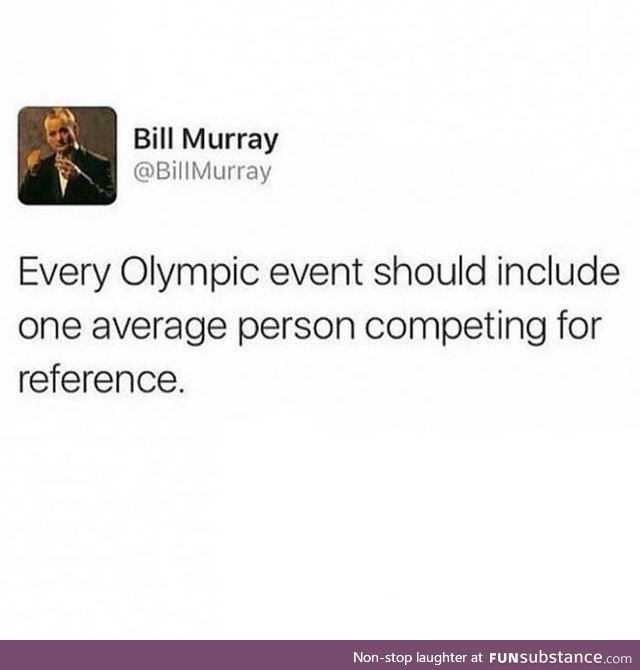 Bill Murray on the Olympics